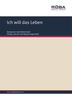 cover image of Ich will das Leben